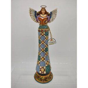 Jim Shore Angel Figurine Celebrate with Joy Heartwood Creek 2005 *READ*